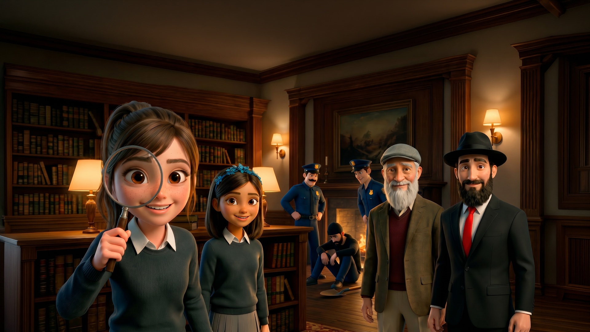 The Mystery of the Screaming Ants 2 — animated detective scene